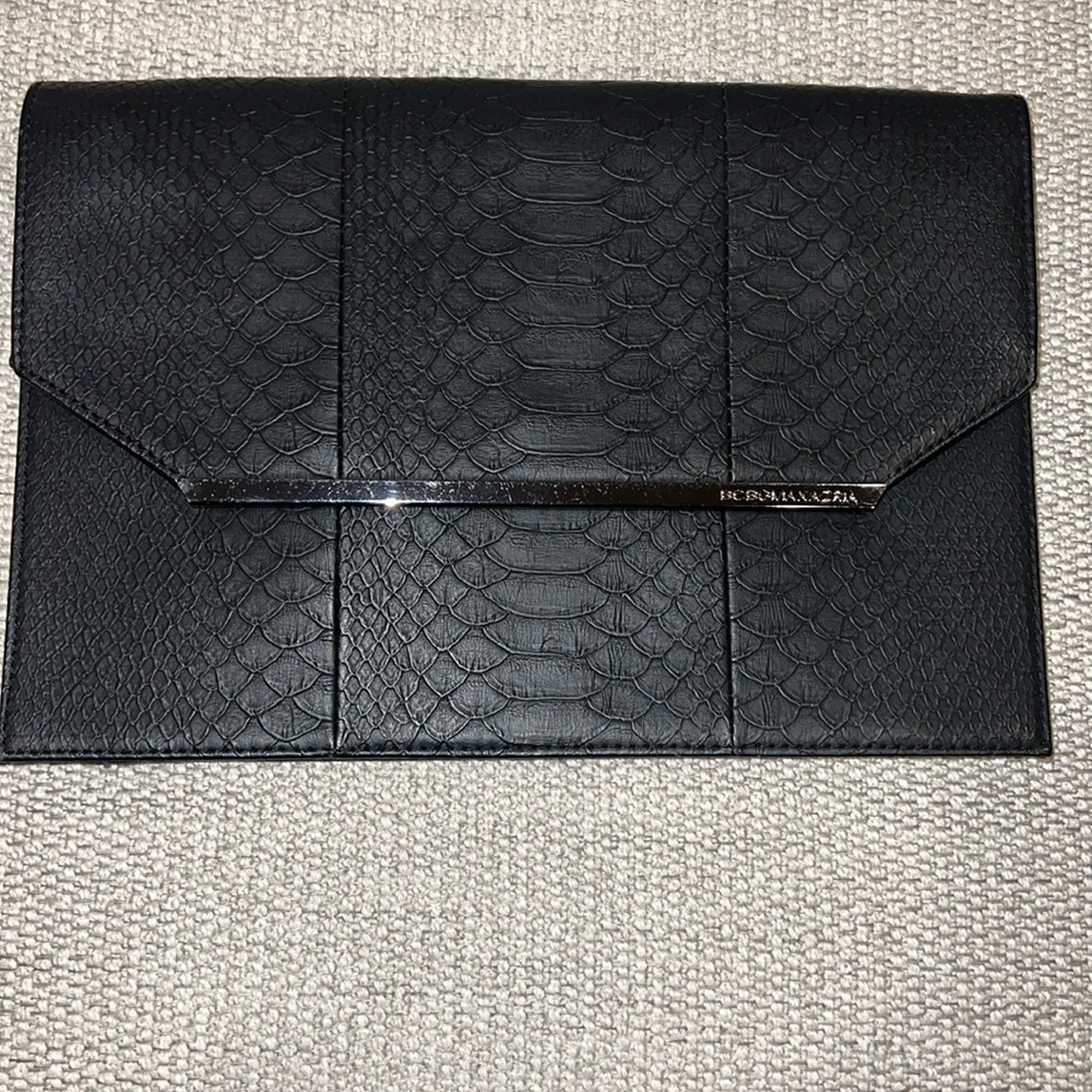 BCBGMAXAZARIA Black Clutch